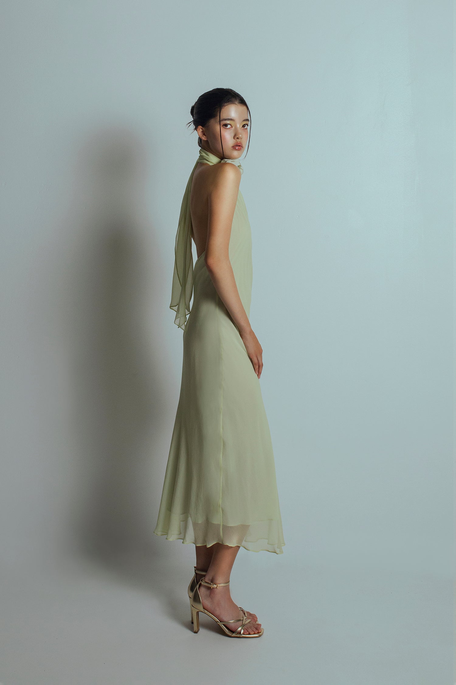 Celadon Green Florellia Midi Dress Anthelia Celadon Green Florellia Midi Dress Anthelia